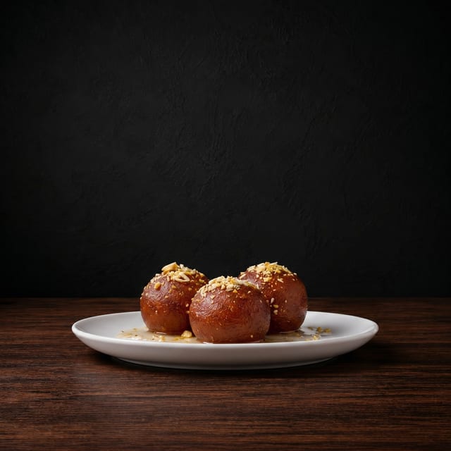 Gulab Jamun.