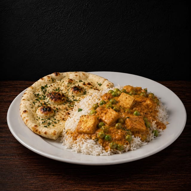 Matar Paneer.