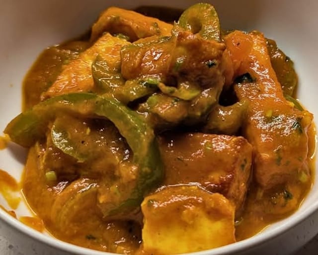 Paneer Jalfrezi.
