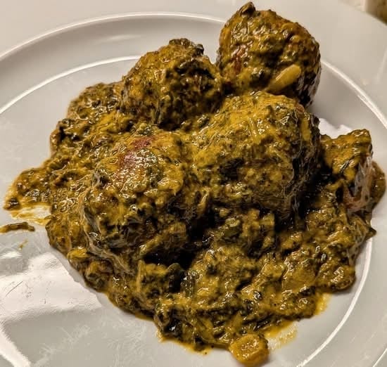 Saag Kofta.